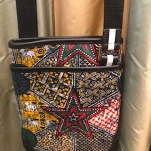 L.A.M.B.  Leather Crossbody Purse